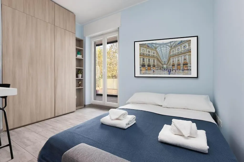 Apartment Casa Azzurra -Central Station-Free Luggage Storage Milan Italy